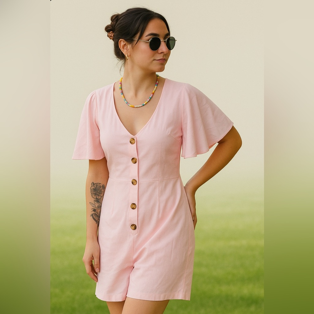 VERO MODA 🎀 Viviana Tencel Short Romper